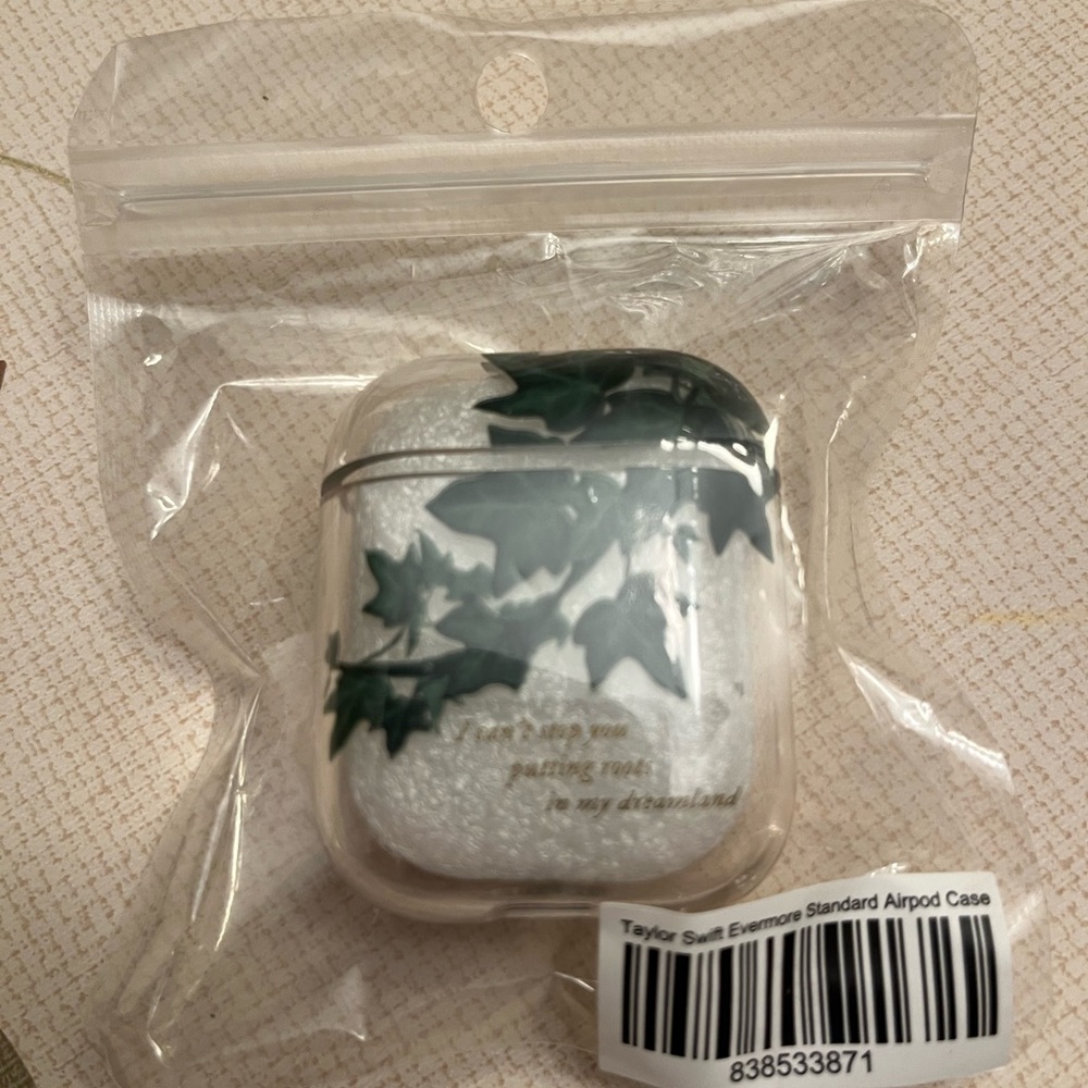 Taylor Swift Evermore AirPod Case Standard New In Packaging Roots In Dreamland